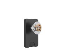 Bass Guitar Player Gnome In Hippie Rocker Clothing Love Rock PopSockets PopWallet per MagSafe