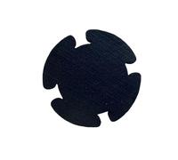 Bass Kick Drum Mute Pad Feltro Grancassa Silenziatori Pad Ammortizzatori Singolo Pedale Patch Quiet Drum Practice Accessorio Bass Kick Drum Mute Pad