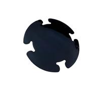 Bass Kick Drum Mute Pads Adesivo di Rinforzo Feltro Silenziatori Pad Smorzatori Quiet Practice Accessorio Singolo Pedale Patch