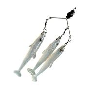Bass Lures Fresh Water | Reusable Multipurpose Flessibile Soft Resists Deformation | Realistic Fishing Bait with T Tail | for Deep Sea Saltwater Crappie Pike Boat Surf Inshore Offshore Pond River Lake