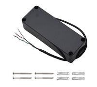 Bass pickup portatile non invasivo ABS/metallo costruito ampia risposta in frequenza per corde e strumenti a percussione chiusa raccolta dei bassi