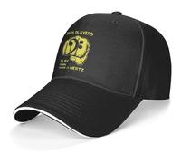 Bass Players Play Do-Wn Where It Hertz Uomo Donna Cappellino Baseball Protezione UV con Visiera Leggero Cappello da Sole Estivo for Golf All'Aperto Estivo