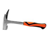 Bass Polska Martello da carpenteria per lavori sul tetto Bilanciamento ottimale Manico e punta in acciaio Impugnatura ergonomica profilata Nero 600g