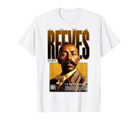 Bass Reeves Western Lawman Afro-Americano Icona Nera Maglietta