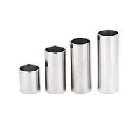 Bass Slide, 4 pezzi Cilindro in acciaio inossidabile Tube Guitar Slide Tone Bar Accessorio per chitarra elettrica per gli amanti della chitarra elettrica