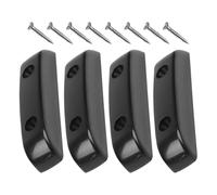 Bass Thumbrest in Plastica Nera per Basso Elettrico | Accessori Chitarra Elettrica, Piccolo e Compatto, con Viti Incluse per Sostituzione del Poggia Pollice