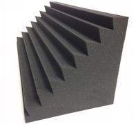 Bass Trap scanalata triangoli trappole basse frequenze audio (Antracite Classico)