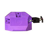 Bassa Alta Cow Bell Regolabile Staffa di Montaggio Noisemaker Block Viola