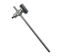 Bassa Drum Pedal Beater Sostituzione Alluminio Lega Martello Teste Percussione Strumento Accessori Facile Da Installare