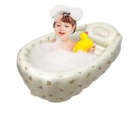 Bassabile Bambinabile Bambinabile - Piscina Portatile Da Bagno Con Supporto Posteriore | Mini Piscina Aerea Per Ragazzi E Ragazze, Bacino Doccia Da Viaggio Per Il Bagno Per Bambini, Uso Esterno Per In