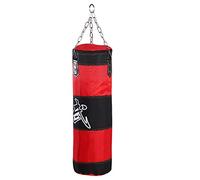 BASSAGGI DI SABILE FITNESS, Cuciture Sicure, Design a Riempimento, Sigillatura Facile, Catena DI Metallo e Gancio, Attrezzatura per l'allenamento Sportiva per Box Kickboxing, Muay Thai la Palestra