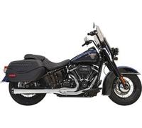 Bassani Manufacturing Strada Rage 2 Into 1 Scarico Sistema - Cromo Con Completo