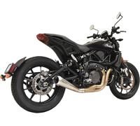 BASSANI XHAUST 8F127SS TERMINALE MEGAFONO CORTO 4" INDIAN FTR 1200 ABS 2020