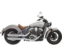 BASSANI XHAUST 8S27SC SILENZIATORI SLIP-ON INDIAN SCOUT 60 ABS BOBBER SIXTY 2022