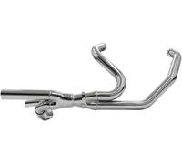 BASSANI XHAUST - HEADER 2-2 HEAD PIPE - FLT 09- - HEADER PIPES 2-INTO-2 DUAL CHR