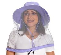 Bassdash Cappello da Sole antizanzare UPF 50+ con Rete Nascosta per la Testa e Aletta per Il Collo per Uomini Donne Pesca all'aperto Escursionismo Campeggio