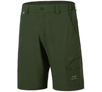 Bassdash FP01M 10.5" Pantaloncini Cargo da Pesca da Uomo Quick Dry UPF 50+ Resistenti all'Acqua