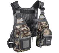 Bassdash FV08 - Gilet da pesca a mosca, ultra leggero, taglia unica