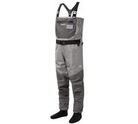 Bassdash FW08 Trampolieri Traspiranti da Uomo Trampolieri Impermeabili da Pesca a Mosca Petto Trampolieri da Pesca Leggeri Calza per Stivali