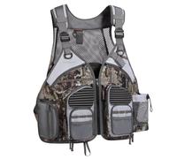 Bassdash - Gilet da pesca a mosca, multi tasca, regolabile, ideale come regalo per uomini e donne