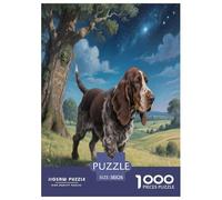 Basset Hound 1000 Pezzi Intrattenimento Creativo Colore Cute Pets Regalo Giocattolo Colorato Per La Famiglia Per Adulti E Bambini Più Grandi 38x26cm/1000pcs