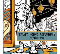 Basset Hound Adventures: Coloring Book