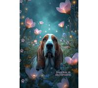 Basset Hound Journal: A Whimsical Notebook for Dog Lovers with Both Lined and Blank Pages for Writing, Sketching, Doodling, Drawing, Gratitude Journaling, and Pet Mom Gift Giving