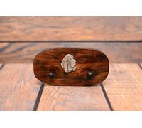 Basset Hound tipo 3 - appendino in legno con un cane Art Dog IT