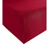 Bassetti 9235188 - Lenzuolo con angoli elasticizzati RB/878 Rosso Siena, 180 x 200 cm, 200 x 220 cm, colore: Rosso