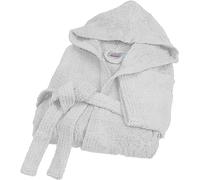 Bassetti Accappatoio 100% Spugna di Puro Cotone Tinta Unita Lungo con Cappuccio e Tasche Altamente Assorbente Adulto Unisex Vari Colori e Taglie da S a 5XL