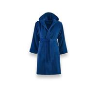Bassetti Accappatoio Bambini spugna 100% cotone con cappuccio tasche e cintura grammatura 360gr (5/6 Anni, 2-Oltremare)