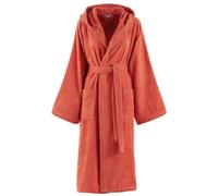 Bassetti Accappatoio con cappuccio 360gr/m² mattone Unisex