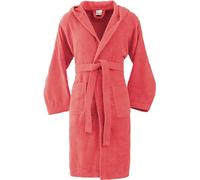 Bassetti Accappatoio con Cappuccio in 100% Cotone Nuovi Colori Uomo Donna Disponibile in Varie Taglie e Colori 360 gr/mq designed in Italy (IT, Testo, XL, Regular, Regular, R7 Corallo)