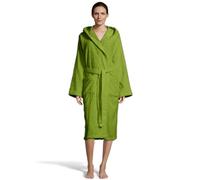 BASSETTI Accappatoio con Cappuccio Serie Vivian in morbida spugna 100% Cotone Altamente Assorbente. ITALY Designed (BAMBU - Taglia XL)