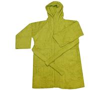 Bassetti Accappatoio Pop Color, Kiwi, 100% cotone, taglia bambino 5-6 anni