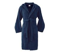 Accappatoio Bassetti Unisex Con Cappuccio: Navy / M
