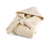Bassetti, Accappatoio, Spugna 100% Cotone Pettinato, 360gsm, 66 cm x 68 cm, Taglia 4XL, Tinta Unita, SABBIA