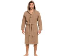 Bassetti Accappatoio Uomo e Donna in Spugna 100% Cotone 360 g/m² con Cappuccio, Tasche e Cintura - Collezione Pop Color Tinta Unita (IT, Testo, XL, Regular, Regular, Corda)
