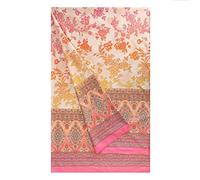 Bassetti AGRIGENTO Foulard in 100% cotone di colore rosa P1, dimensioni: 350 x 270 cm -9322058