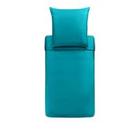 Bassetti Aloe - Biancheria da Letto in Cotone, 155 x 220 cm, Tinta Unita