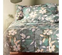 Bassetti Caldo Piumone Invernale Letto Matrimoniale Due Piazze, Trapunta Invernale morbida microfibra Magnolia V1