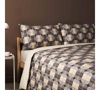 Bassetti Completo Copripiumino Set Letto Copripiumone Singolo Una Piazza, Cotone Double Face, Sacco con Lenzuolo Sotto con Angoli e Federa Globes G1