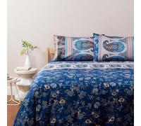 Bassetti Completo copripiumino MATRIMONIALE GRANFOULARD in raso di cotone (foto 05 Indian 188R)