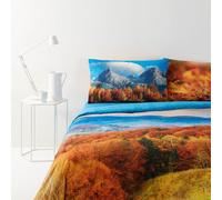 Bassetti completo lenzuola-copriletto Autumn in Love in puro cotone