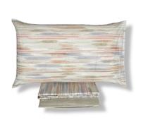 Bassetti Completo Lenzuola Matrimoniale in Cotone con 4 Federe 50x80 - Lenzuolo Superiore 240x280, Lenzuolo con Angoli 175x200, Set Letto Due Piazze