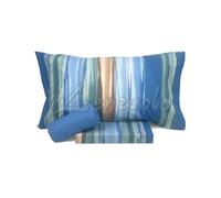 Bassetti completo Lenzuola una piazza e mezza lenzuolo sotto + sopra + 1 federa EXTENSION variante Blu