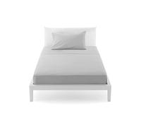 Bassetti Completo lenzuolo tinta unita Pop Color (FA fumo, PIAZZA E MEZZA)