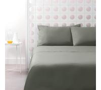 Bassetti Completo letto lenzuola pop color Matrimoniale Singolo e piazza e mezza Tinta Unita Double (V9 Camuflage, Singolo)