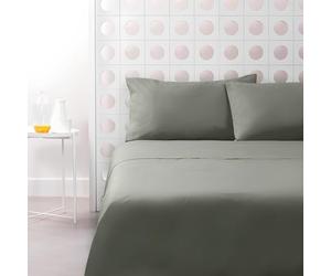 Bassetti Completo letto lenzuola pop color Matrimoniale Singolo e piazza e mezza Tinta Unita Double (V9 Camuflage, Singolo)