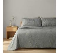 Bassetti Completo Letto Matrimoniale 100% Cotone Morbido Soffice (Aster Grey)